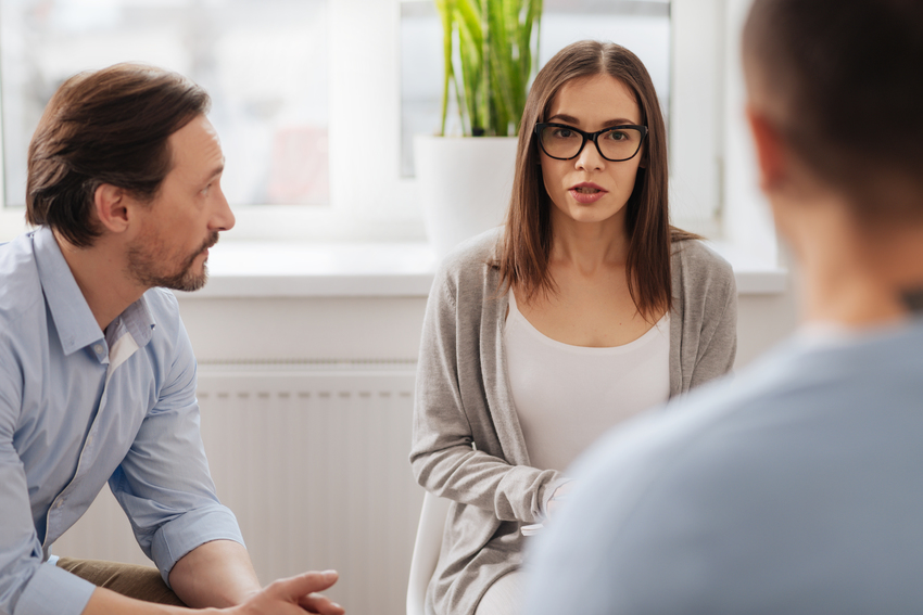 Führungskraft beim Coaching