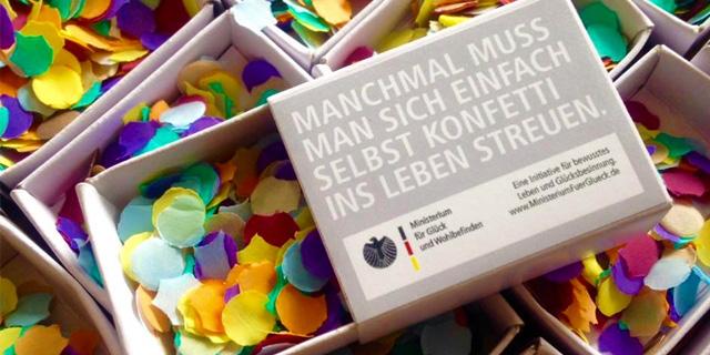 Glücksmininsterin