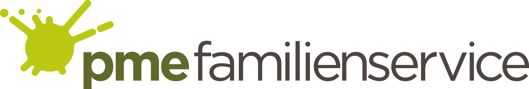 Logo pme Familienservice grün