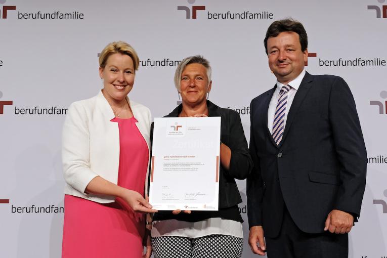 Auditierung berufundfamilie Auszeichnung 2019