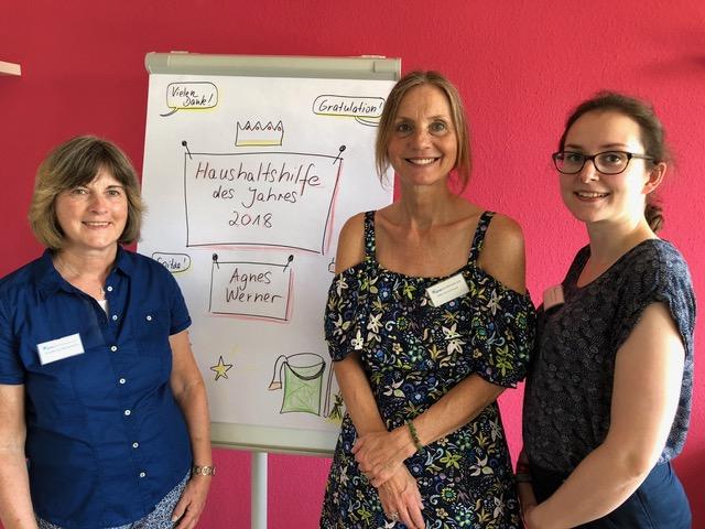 3 Frauen vor Flipchart