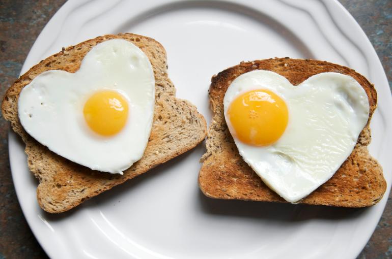 Toastbrot Herzen