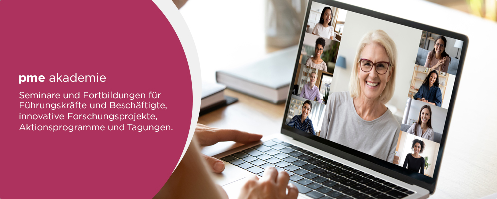 Seminare Fortbildungen Führungskräfte Beschäftigte innovative Forschungsprojekte Aktionsprogramme Tagungen