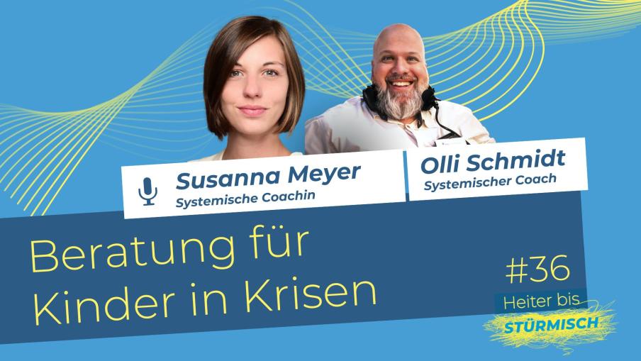 
		Zu sehen sind Coachin Susanna Meyer und Podcast Host Oliver Schmidt
	