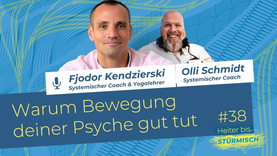 
		Podcast Grafik mit Host Olli Schmidt und Coach Fjodor Kendzierski
	