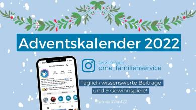 pme Adventskalender auf Instagram