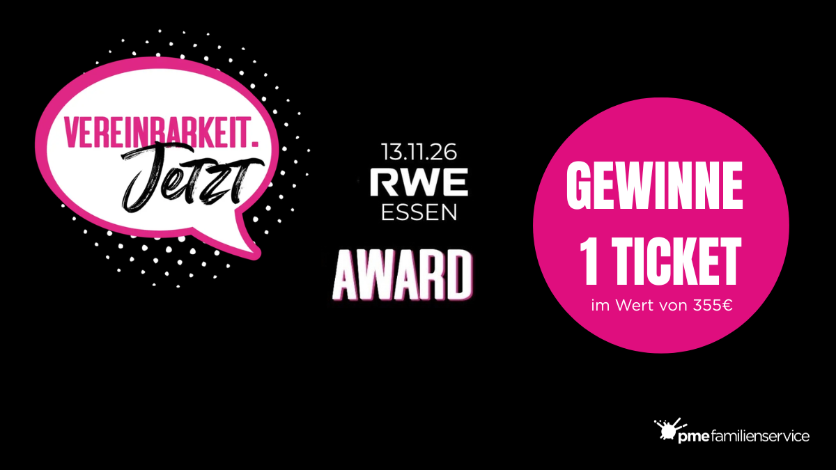 Gewinne 1 Ticket Vereinbarkeit.jetzt Award