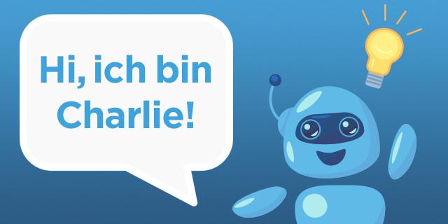 Grafik eines fröhlichen Roboters