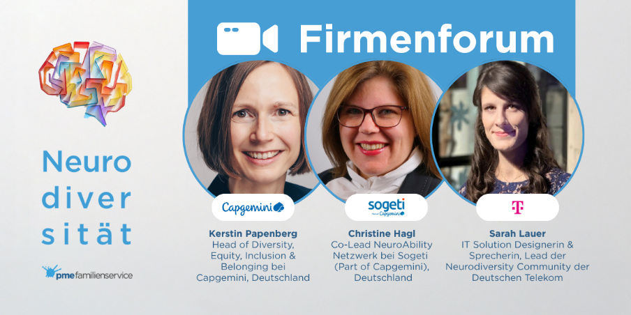 Sarah Lauer (Deutsche Telekom IT GmbH), Kerstin Papenberg (Capgemini Deutschland) & Christine Hagl (Sogeti, Part of Capgemini, Deutschland).